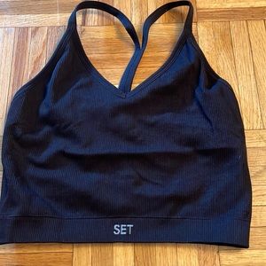 Set active bra top